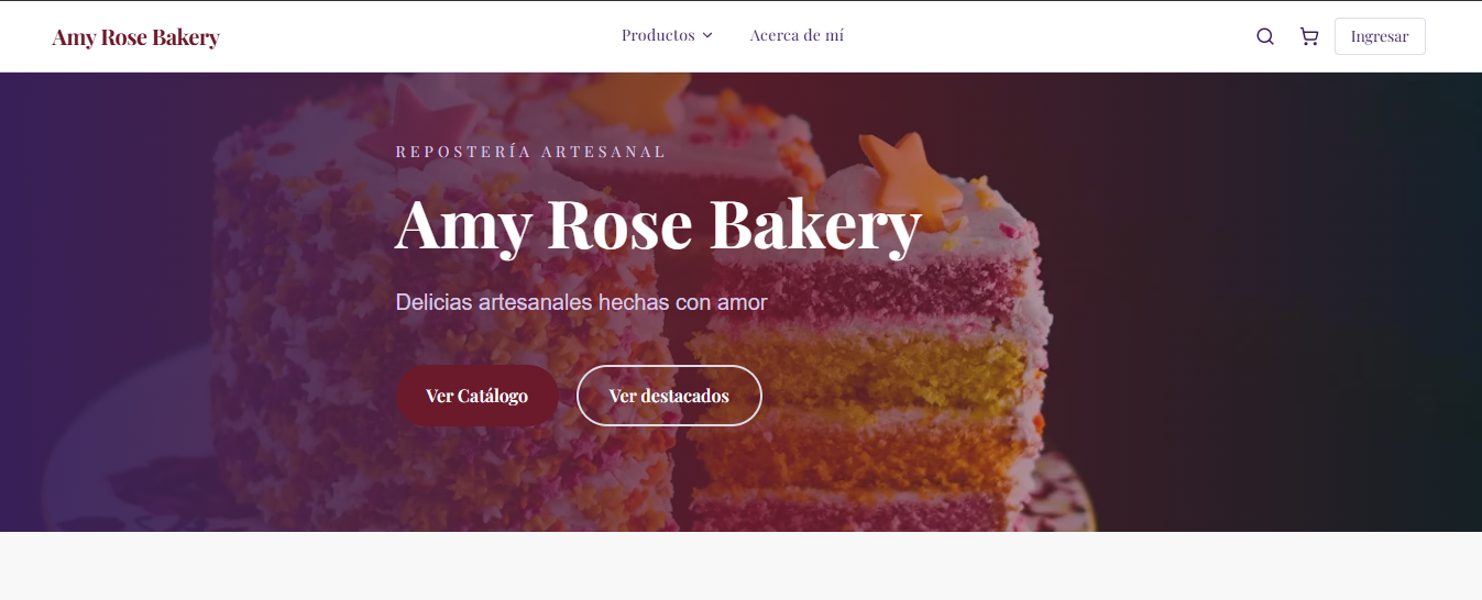 AmyRose - E-commerce Full Stack